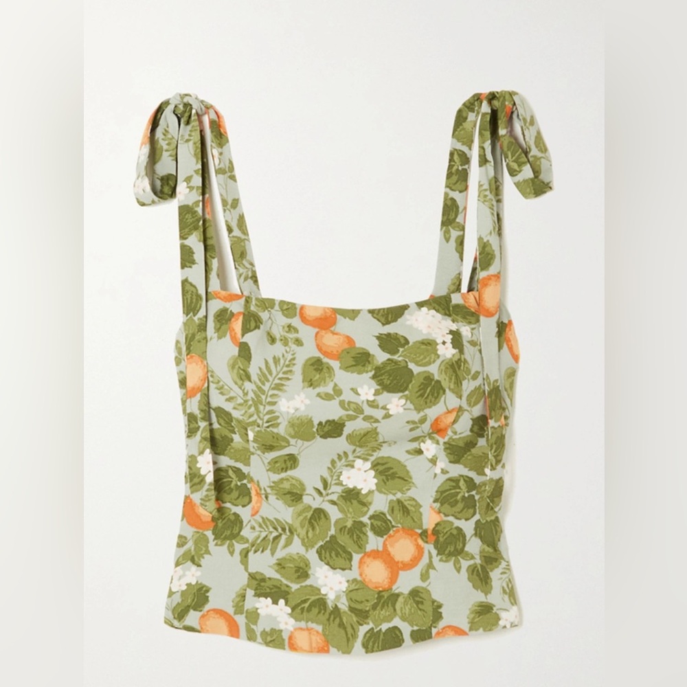 Reformation Floral Top